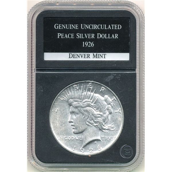 1926-D Peace Silver Dollar