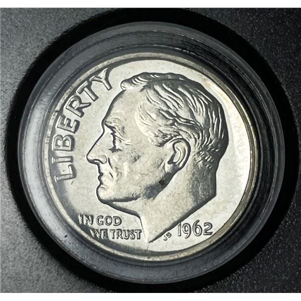 1962 Roosevelt Silver Dime