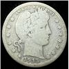 Image 1 : Rare Date 1915-S Barber 90% Silver Quarter