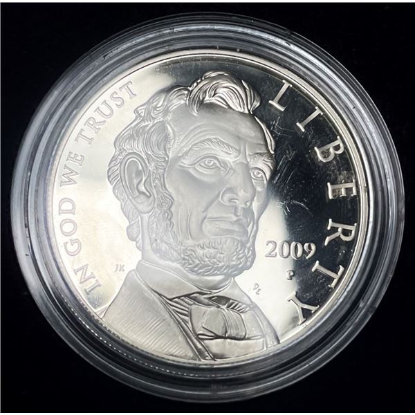 2009-P Abraham Lincoln U.S. Proof Silver Commemorative Dollar MS69