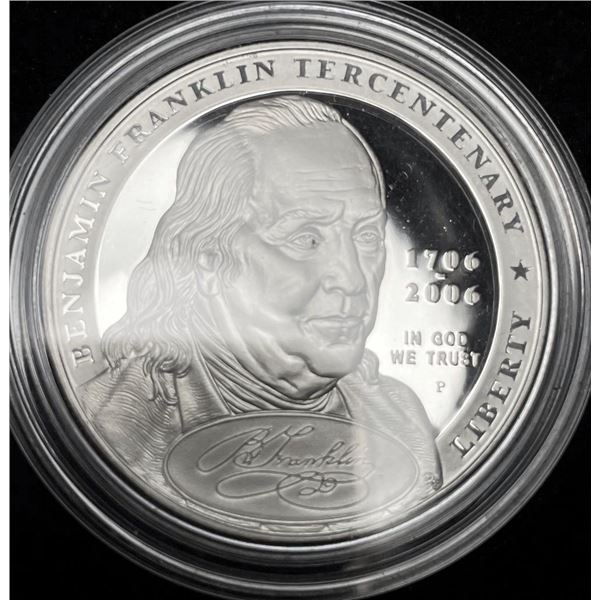 2006-P Franklin F. Father U.S. Proof Silver Commemorative Dollar MS69