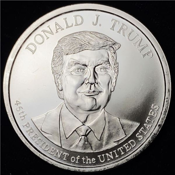Donald J. Trump .999 Silver 1 ozt