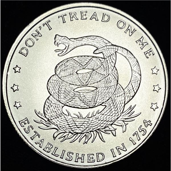 Don't Tread On Me .999 Silver 1 ozt