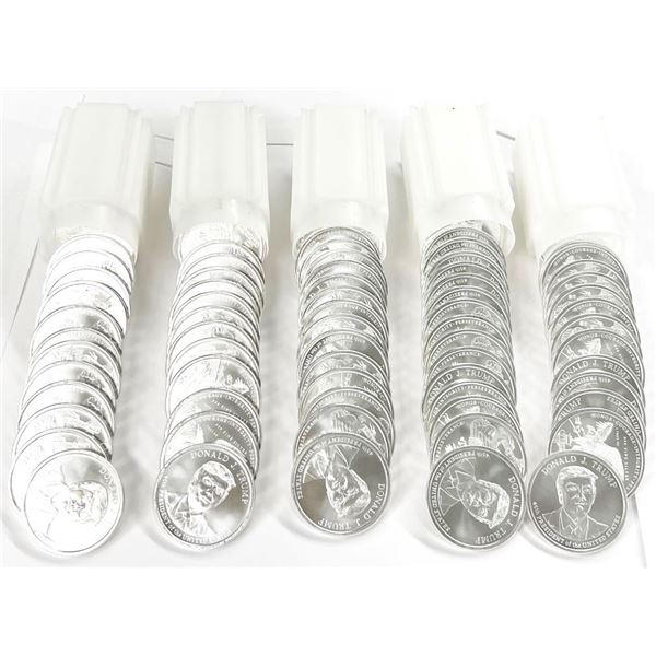 (100-coins) Donald J. Trump .999 Silver 1 ozt