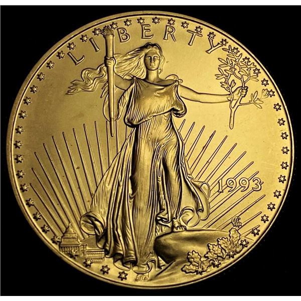 Last Minute! 1993 American Gold Eagle 1 ozt MS69