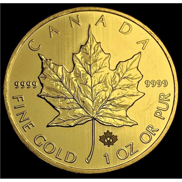 Last Minute! 2013 Canada $50 Maple Leaf 1 ozt .9999 Gold