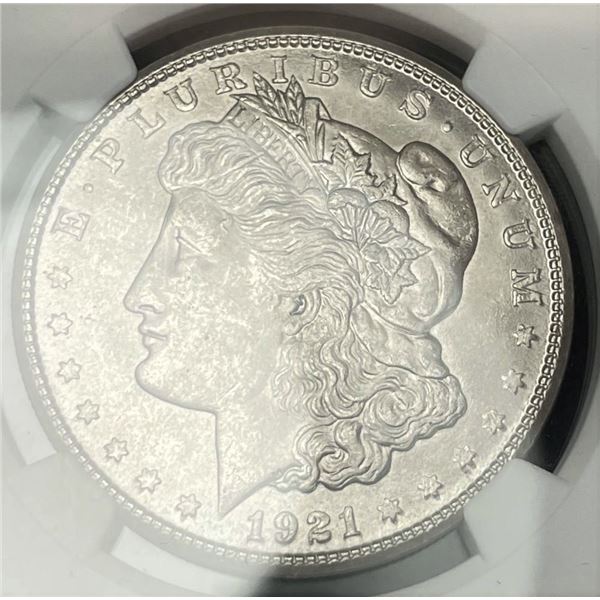 1921-S Morgan Silver Dollar NGC MS64
