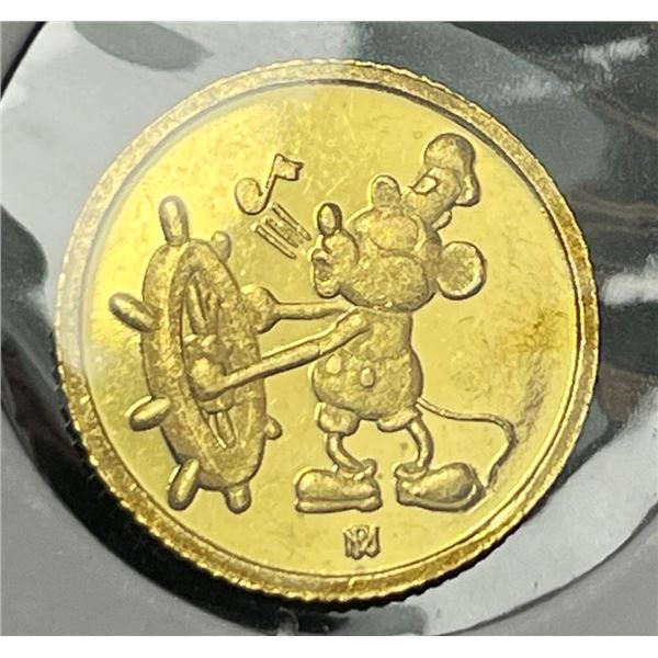 Steamboat Willie Gold Coin 1 Gram