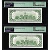 Image 2 : (2) Consecutive 1985 $100 Federal Reserve Notes Fr.2171-G PMG Superb Gem Unc 67EPQ