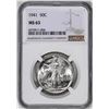 Image 1 : 1941 Walking Liberty Half Dollar Coin NGC MS63