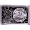 2012 $1 American Silver Eagle Coin & 2oz Silver Bar Set