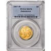 Image 1 : 2007-W $5 Jamestown Commemorative Gold Coin PCGS MS70