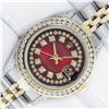 Rolex Ladies Two Tone Diamond Datejust Wristwatch