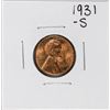 1931-S Lincoln Wheat Cent Coin