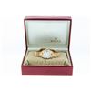 Image 2 : Rolex Ladies 18K Yellow Gold Diamond and Ruby President Wristwatch with Rolex Box