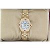 Image 5 : Rolex Ladies 18K Yellow Gold Diamond and Ruby President Wristwatch with Rolex Box