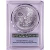 Image 2 : 1991 $1 American Silver Eagle Coin PCGS MS69 First Strike