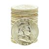 Image 1 : Roll of (20) Brilliant Uncirculated 1962-D Franklin Half Dollar Coins