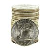 Image 2 : Roll of (20) Brilliant Uncirculated 1957 Franklin Half Dollar Coins
