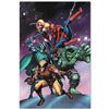 Image 1 : Marvel Comics "Avengers And The Infinity Gauntlet #3" Limited Edition Giclee On Canvas