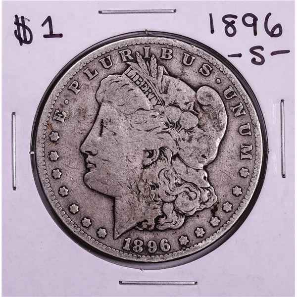 1896-S $1 Morgan Silver Dollar Coin