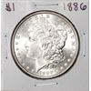 Image 1 : 1886 $1 Morgan Silver Dollar Coin