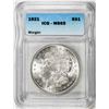 Image 1 : 1921 $1 Morgan Silver Dollar Coin ICG MS65