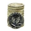Image 1 : Roll of (20) Brilliant Uncirculated 1960-D Franklin Half Dollar Coins