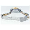 Image 7 : Rolex Men's Two Tone Champagne Linen Index Diamond Datejust Wristwatch
