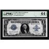 Image 1 : 1923 $1 Silver Certificate Note PMG Choice Uncirculated 64EPQ