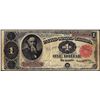 Image 1 : 1891 $1 Stanton Treasury Note