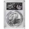 Image 1 : 2021 Type 2 $1 American Silver Eagle Coin PCGS MS70 Cleveland Signature FDOI