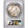 Image 2 : 1923-S $1 Peace Silver Dollar Coin PCGS MS64+ CAC