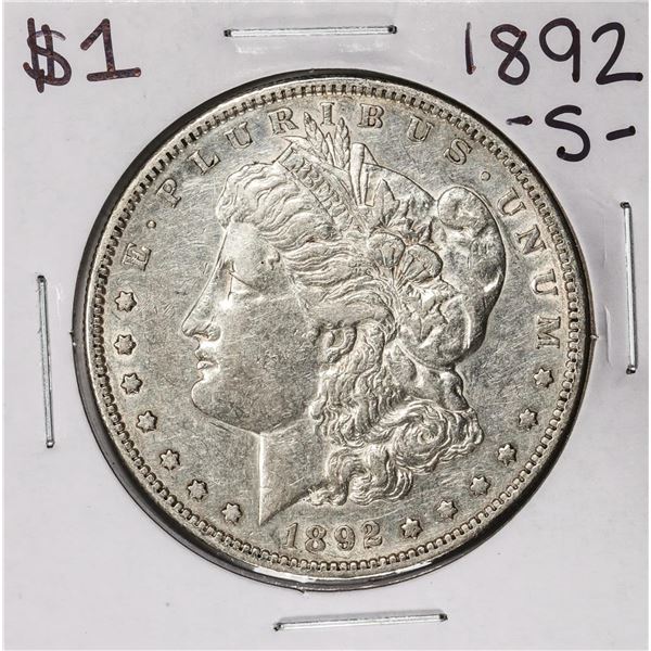 1892-S $1 Morgan Silver Dollar Coin