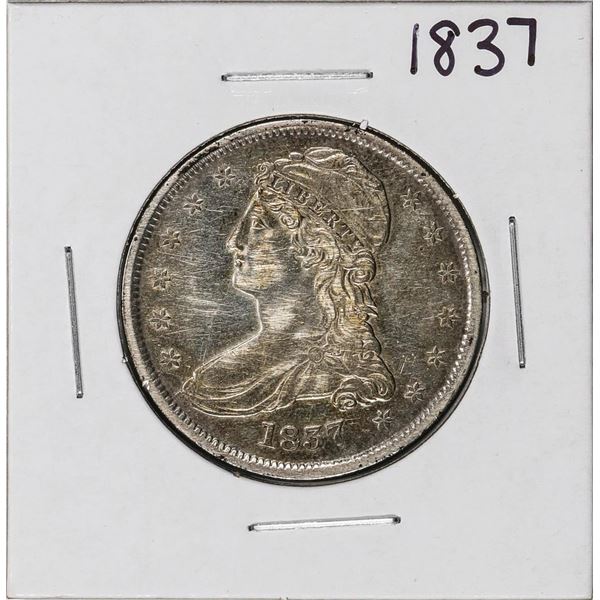 1837 Capped Bust Half Dollar Silver Coin