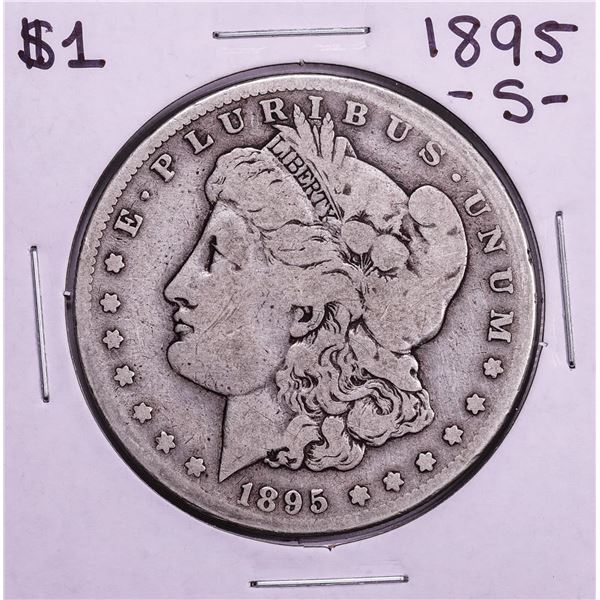 1895-S $1 Morgan Silver Dollar Coin