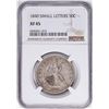 Image 1 : 1840 Small Letters Seated Liberty Half Dollar Coin NGC XF45