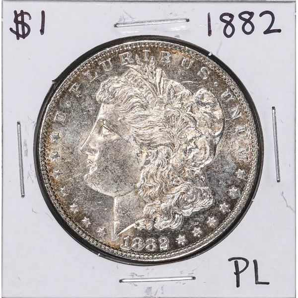 1882 $1 Morgan Silver Dollar Coin Proof Like