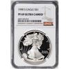 Image 1 : 1990-S $1 Proof American Silver Eagle Coin NGC PF69 Ultra Cameo