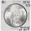 Image 2 : 1878 7TF Reverse of 79' $1 Morgan Silver Dollar Coin