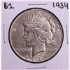 Image 1 : 1934 $1 Peace Silver Dollar Coin