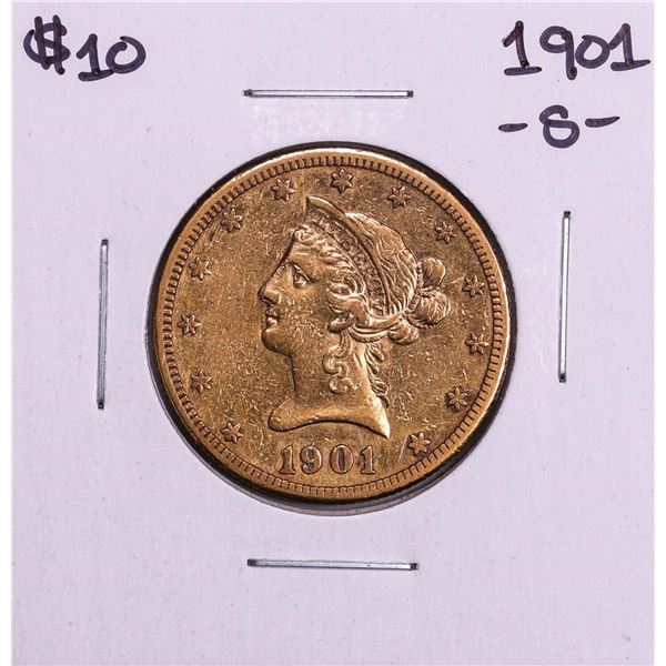 1901-S $10 Liberty Head Eagle Gold Coin