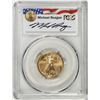 Image 1 : 2006-W $10 Burnished American Gold Eagle Coin NGC SP69 Reagan Legacy Series Signed