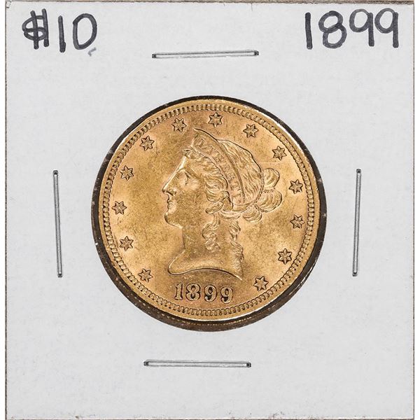 1899 $10 Liberty Head Eagle Gold Coin