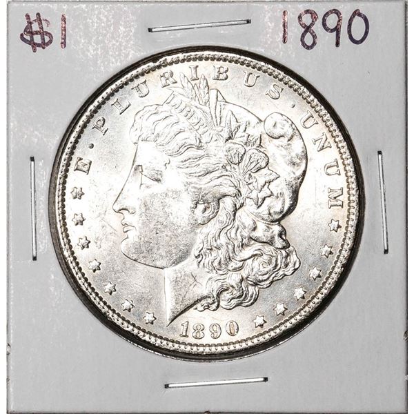 1890 $1 Morgan Silver Dollar Coin