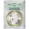 Image 1 : 1883-CC $1 Morgan Silver Dollar Coin PCGS MS64 Old Green Holder