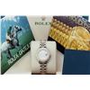 Image 9 : Rolex Ladies Two Tone Silver Diamond Datejust Wristwatch