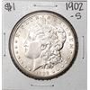 Image 1 : 1902-S $1 Morgan Silver Dollar Coin