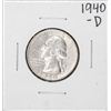 Image 1 : 1940-D Washington Quarter Coin