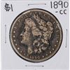 Image 1 : 1890-CC $1 Morgan Silver Dollar Coin